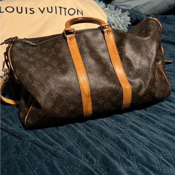 Louis Vuitton Keep All 45 duffel bag. - Picture 13 of 16